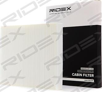 RIDEX 424I0012 - Фильтр воздуха в салоне autospares.lv