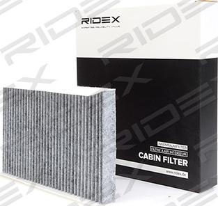 RIDEX 424I0020 - Фильтр воздуха в салоне autospares.lv