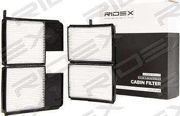 RIDEX 424I0079 - Фильтр воздуха в салоне autospares.lv