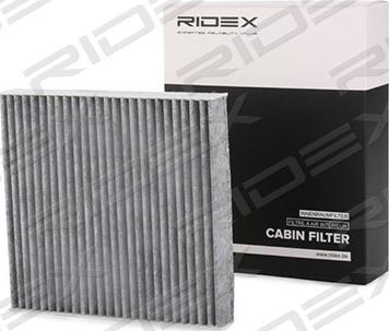RIDEX 424I0199 - Фильтр воздуха в салоне autospares.lv