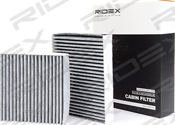 RIDEX 424I0197 - Фильтр воздуха в салоне autospares.lv