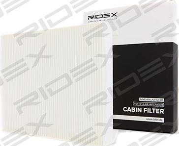 RIDEX 424I0103 - Фильтр воздуха в салоне autospares.lv