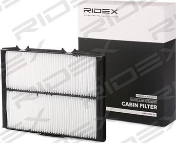 RIDEX 424I0121 - Фильтр воздуха в салоне autospares.lv