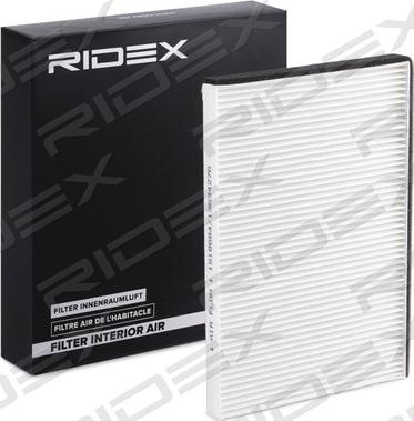 RIDEX 424I0391 - Фильтр воздуха в салоне autospares.lv