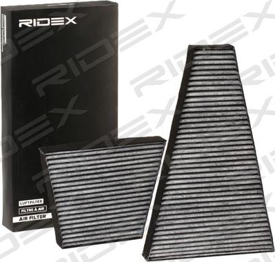 RIDEX 424I0351 - Фильтр воздуха в салоне autospares.lv