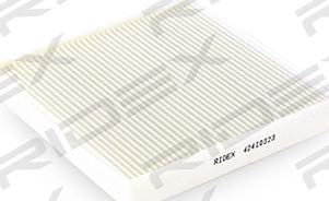 RIDEX 424I0323 - Фильтр воздуха в салоне autospares.lv