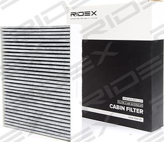 RIDEX 424I0204 - Фильтр воздуха в салоне autospares.lv