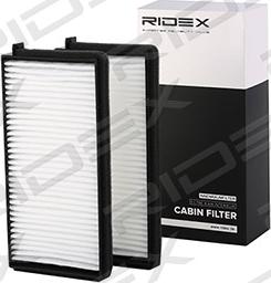 RIDEX 424I0282 - Фильтр воздуха в салоне autospares.lv