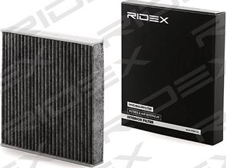 RIDEX 424I0273 - Фильтр воздуха в салоне autospares.lv