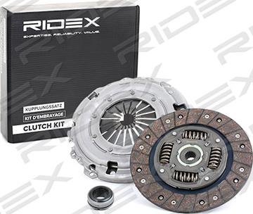 RIDEX 479C0004 - Комплект сцепления autospares.lv