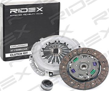 RIDEX 479C0012 - Комплект сцепления autospares.lv