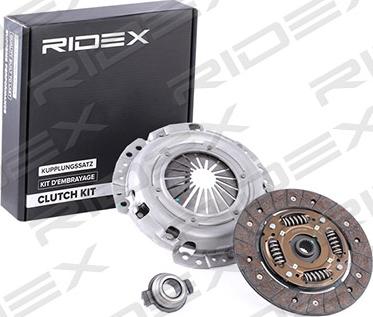 RIDEX 479C0034 - Комплект сцепления autospares.lv