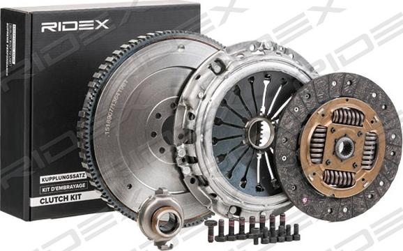 RIDEX 479C0160 - Комплект сцепления autospares.lv