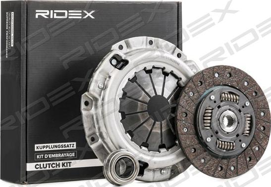 RIDEX 479C0139 - Комплект сцепления autospares.lv