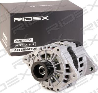 RIDEX 4G0990 - Генератор autospares.lv