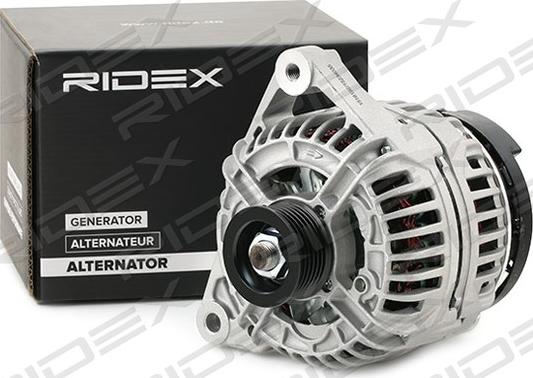 RIDEX 4G0907 - Генератор autospares.lv