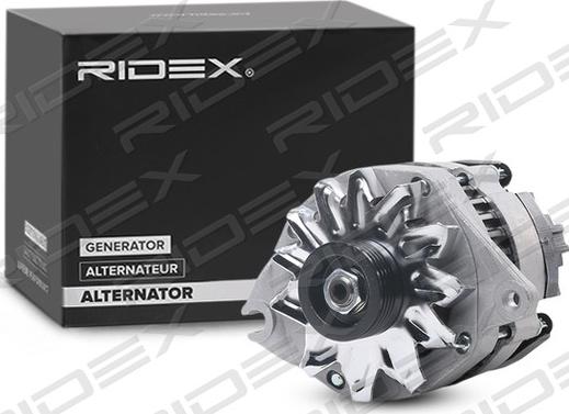 RIDEX 4G0974 - Генератор autospares.lv