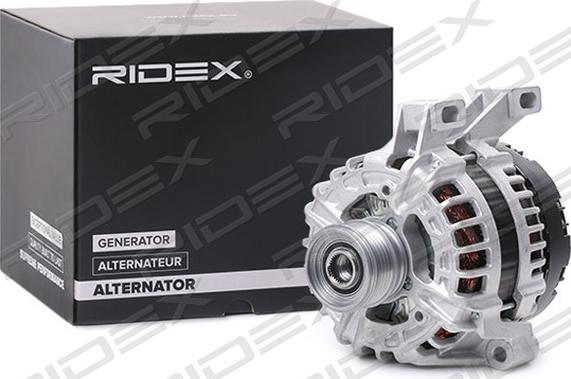 RIDEX 4G0976 - Генератор autospares.lv