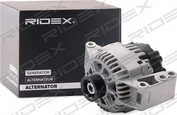RIDEX 4G0456 - Генератор autospares.lv