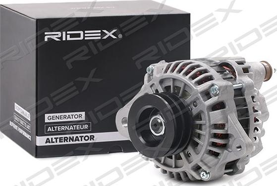 RIDEX 4G0450 - Генератор autospares.lv