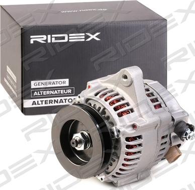 RIDEX 4G0462 - Генератор autospares.lv