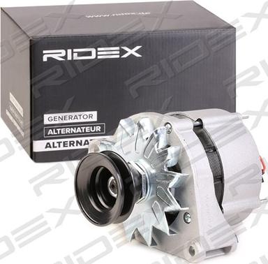 RIDEX 4G0407 - Генератор autospares.lv
