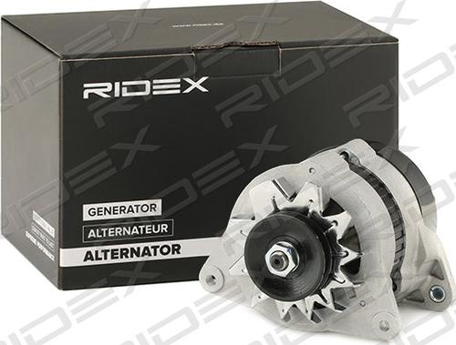 RIDEX 4G0484 - Генератор autospares.lv