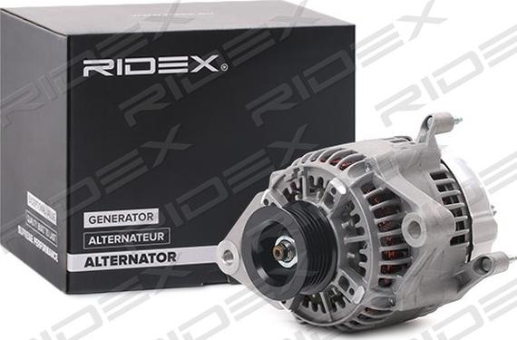 RIDEX 4G0481 - Генератор autospares.lv