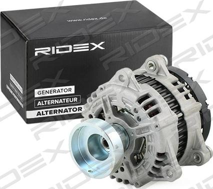 RIDEX 4G0436 - Генератор autospares.lv