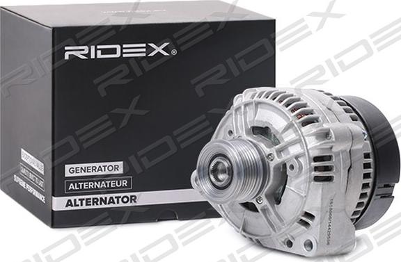 RIDEX 4G0424 - Генератор autospares.lv