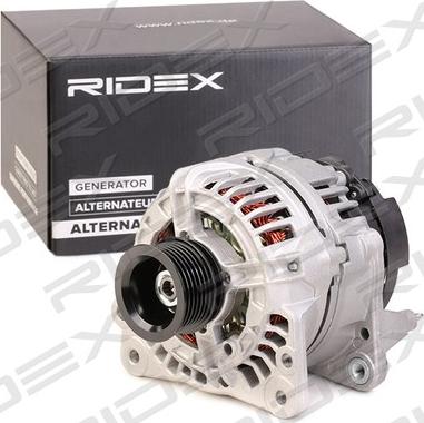 RIDEX 4G0428 - Генератор autospares.lv