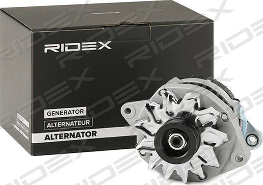 RIDEX 4G0473 - Генератор autospares.lv