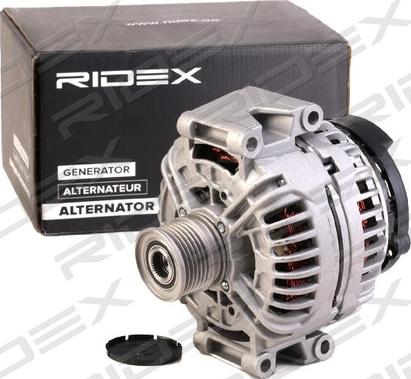 RIDEX 4G0559 - Генератор autospares.lv