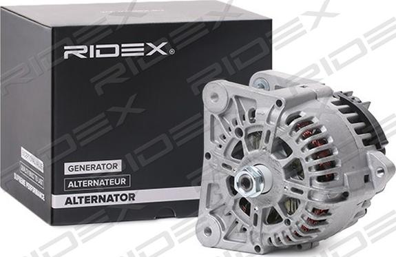 RIDEX 4G0505 - Генератор autospares.lv