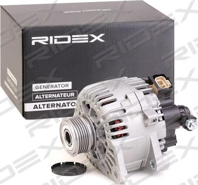 RIDEX 4G0519 - Генератор autospares.lv