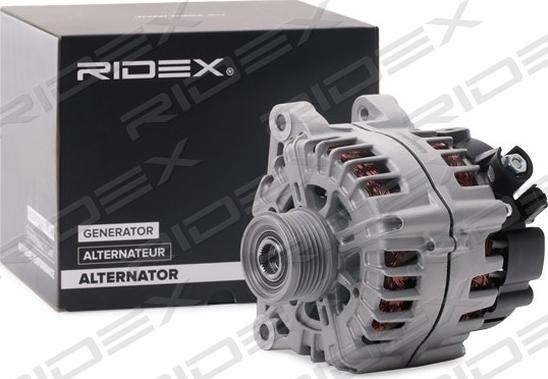 RIDEX 4G0531 - Генератор autospares.lv