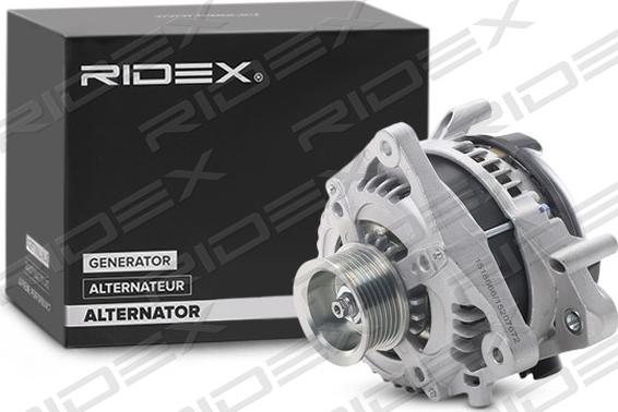 RIDEX 4G0529 - Генератор autospares.lv