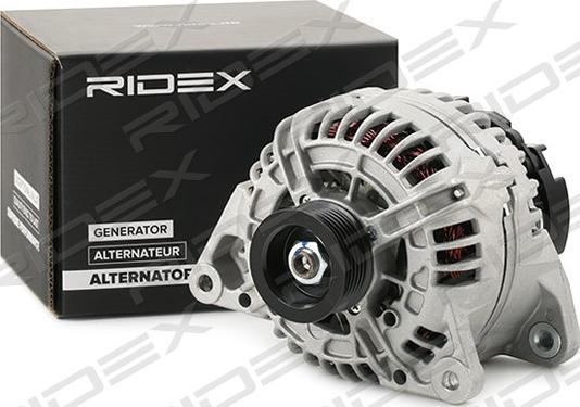RIDEX 4G0696 - Генератор autospares.lv