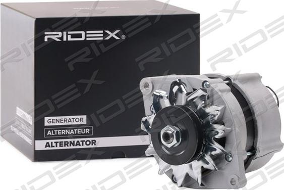 RIDEX 4G0669 - Генератор autospares.lv