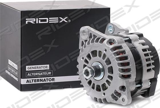 RIDEX 4G0667 - Генератор autospares.lv
