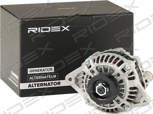 RIDEX 4G0680 - Генератор autospares.lv
