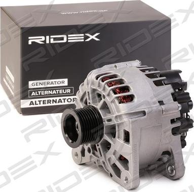 RIDEX 4G0683 - Генератор autospares.lv