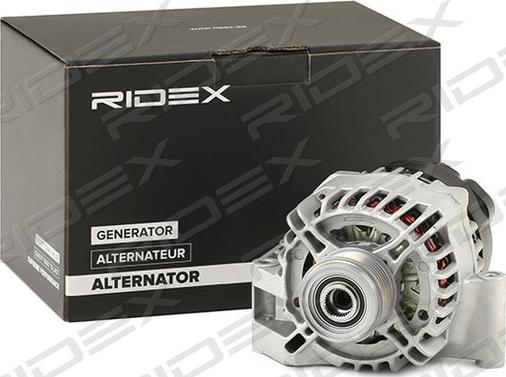 RIDEX 4G0621 - Генератор autospares.lv