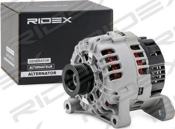 RIDEX 4G0090 - Генератор autospares.lv