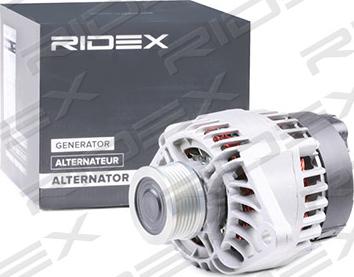 RIDEX 4G0040 - Генератор autospares.lv