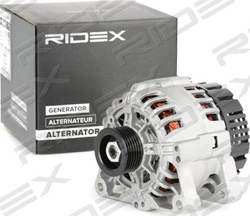 RIDEX 4G0053 - Генератор autospares.lv