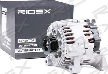 RIDEX 4G0066 - Генератор autospares.lv