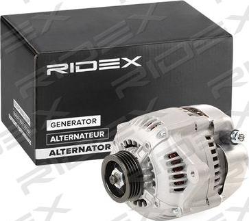 RIDEX 4G0089 - Генератор autospares.lv