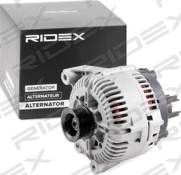 RIDEX 4G0087 - Генератор autospares.lv