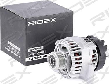 RIDEX 4G0030 - Генератор autospares.lv